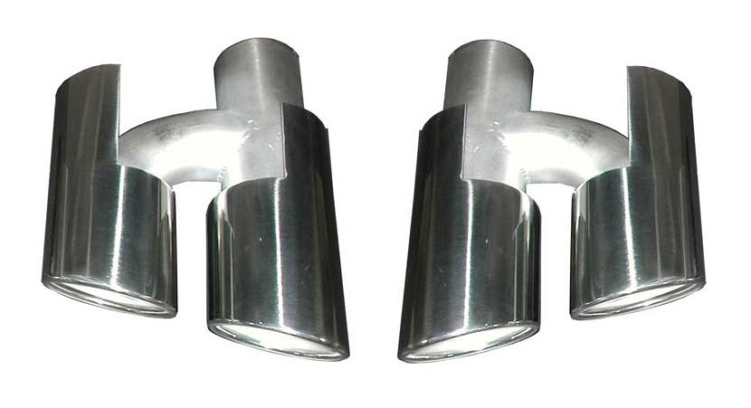 Racing Dynamics Dual Tailpipe Tips Porsche Panamera 970.1 2009-2013