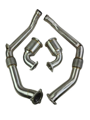 Racing Dynamics Downpipe Kit (3 bolt flange) Porsche Panamera 4S/4/4E 971.1 2.9l V6