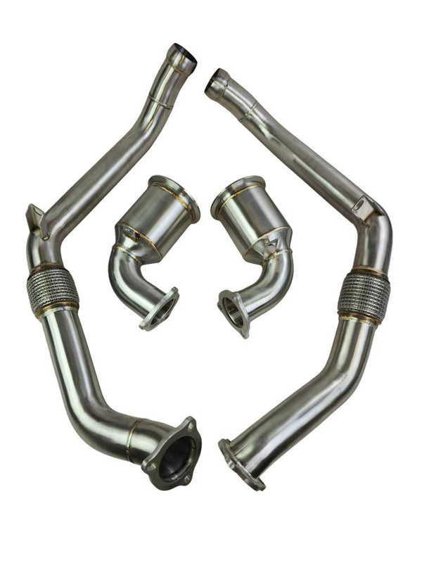 Racing Dynamics Downpipe Kit (3 bolt flange) Porsche Panamera 4S/4/4E 971.1 2.9l V6