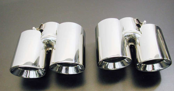 Racing Dynamics Dual Tailpipe Tips Porsche 997 2006-2012