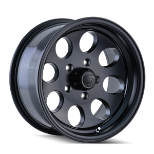 ION Type 171 18x9 / 8x165.1 BP / 0mm Offset / 130.8mm Hub Matte Black Wheel