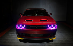 Oracle 15-21 Dodge Challenger Dynamic Surface Mount Headlight Halo Kit - - Dynamic NO RETURNS