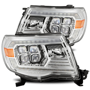 AlphaRex 05-11 Toyota Tacoma NOVA-Series LED Projector Headlights Chrome