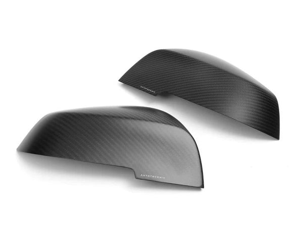 AutoTecknic Dry Carbon Fiber Satin Mirror Covers BMW E84 X1 | F20 1-Series | F22 2-Series | F30 3-Series | F32/ F36 4-Series | F87 M2