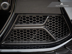 AutoTecknic Dry Carbon Fiber Corsa Front Bumper Lower Vent Set BMW G80 M3 G82 M4