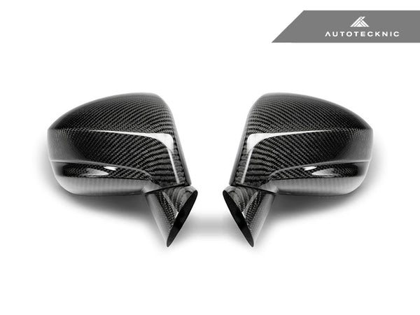AutoTecknic Replacement Dry Carbon Mirror Covers - Nissan R35 GT-R