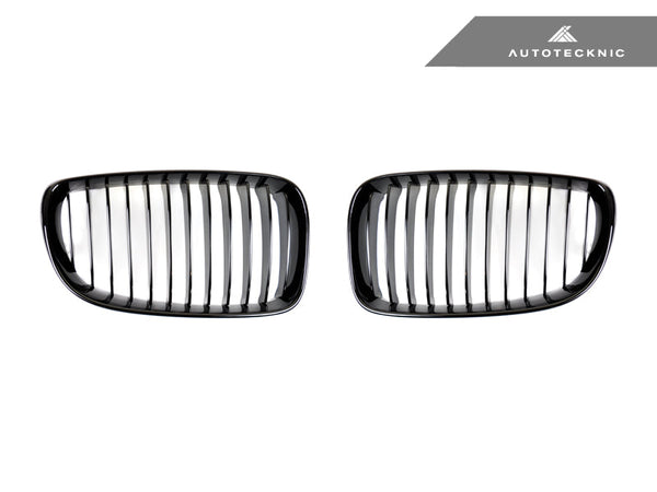 AutoTecknic Glazing Black Front Grille Set - E82 1-Series & 1M