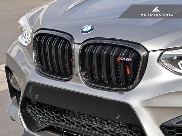 AutoTecknic Dry Carbon Grille Surround Set - G01 X3 | G02 X4 Pre-LCI