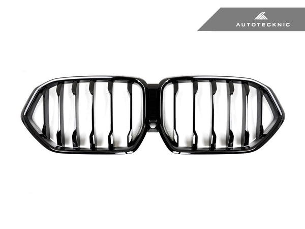 AutoTecknic Painted Glazing Black Front Grille - G06 X6