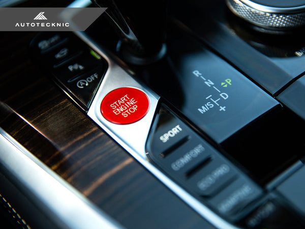 AutoTecknic Bright Red Start Stop Button - F40 1-Series | F44 2-Series Gran Coupe