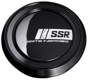 SSR Racing Sports Inspired Center Cap Aluminum B-Type Super Low - Black