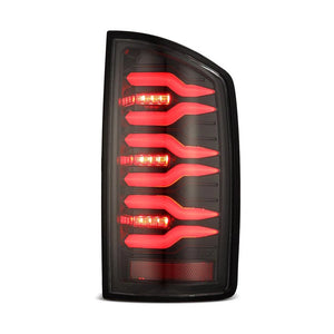 AlphaRex 02-06 Dodge Ram 1500/03-06 Dodge Ram 2500/3500 Truck LUXX-Series LED Tail Lights Alpha-Black