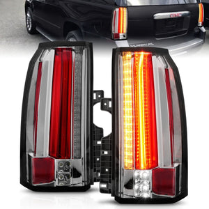 ANZO 2015-2017 GMC Yukon/Yukon XL LED Taillights Chrome