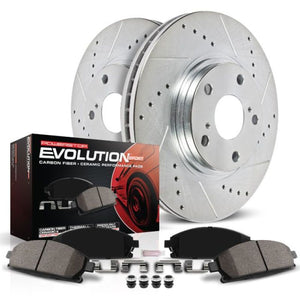 Power Stop 10-12 Lexus HS250h Front Z23 Evolution Sport Brake Kit