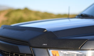 AVS 23-24 Chevy Colorado (excl. ZR2 models) Aeroskin II Textured Low Profile Hood Shield - Black