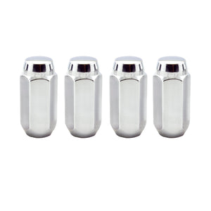 McGard Hex Lug Nut (Cone Seat) M14X1.5 / 22mm Hex / 1.945in. Length (4-Pack) - Chrome