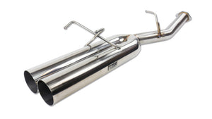 ISR Performance EP (Straight Pipes) Dual Tip Exhaust 4in - 89-94 (S13) Nissan 240sx