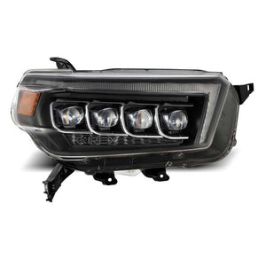 AlphaRex 10-13 Toyota 4Runner NOVA-Series LED Projector Headlights Black