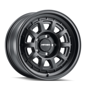 Mayhem 8303 Voyager 15x7 / 5x100 BP / 15mm Offset / 56.1mm Hub Matte Black Wheel