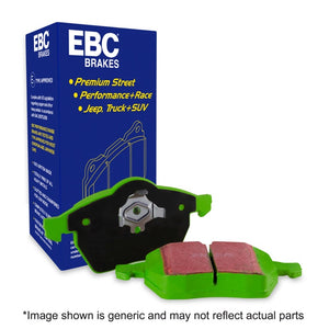 EBC 2016+ Jaguar F-Pace 2.0L TD (180) Greenstuff Rear Brake Pads