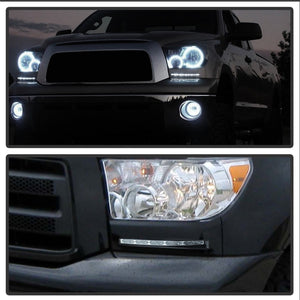 Spyder Toyota Tundra 07-13 Daytime LED Running Lights (XSP-X Model Look)wo/swtch Blk FL-DRL-TTU07-BK