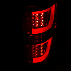 ANZO 2009-2013 Ford F-150 LED Taillights Smoke