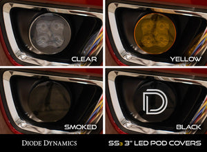 Diode Dynamics SS3 LED Pod Cover Standard Smoked