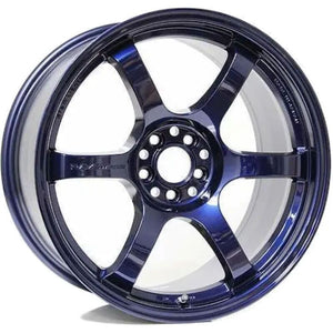 Gram Lights 57DR 18x9.5 +38 5-100 Eternal Blue Pearl Wheel