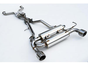 Invidia 03-06 Infiniti G35 Coupe Gemini Rolled Stainless Steel Tip Cat-back Exhaust