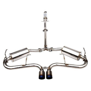 Invidia 05-06 Mini Cooper S 60mm (80mm tip) Titanium Tip Cat-back Exhaust *OVERSIZE SHIPPING*