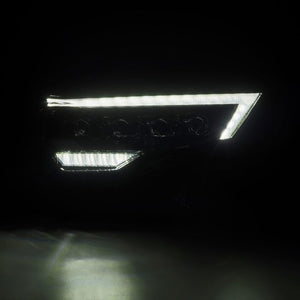 AlphaRex 14-22 Toyota 4Runner (2021 Req. Conv) NOVA LED Proj HL Alpha-Blk Actv Lgt Seq. Sig + SB DRL
