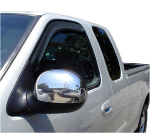 AVS 97-03 Ford F-150 Standard Cab Ventvisor In-Channel Window Deflectors 2pc - Smoke