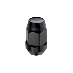 McGard Hex Lug Nut (Cone Seat Bulge Style) 1/2-20 / 3/4 Hex / 1.45in. Length (4-pack) - Black