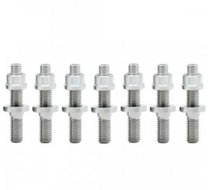 BLOX Racing SUS303 Stainless Steel Exhaust Manifold Stud Kit M8 x 1.25mm 45mm in Length - 9-piece