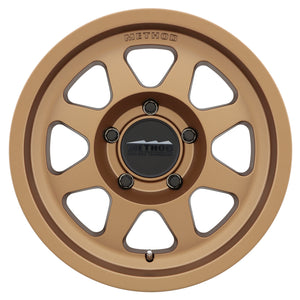 Method MR701 17x8.5 0mm Offset 5x5 71.5mm CB Method Bronze Wheel