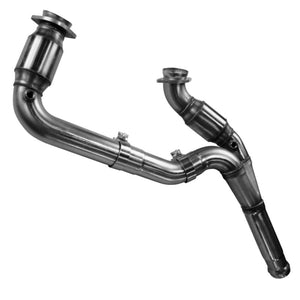 Kooks 14+ GM 1500 Series Truck 5.3L 3in x OEM Out Cat SS Y Pipe Kooks HDR Req