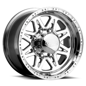 Raceline 888 Renegade 17x9in / 8x170 BP / -12mm Offset / 130.81mm Bore - Polished Wheel