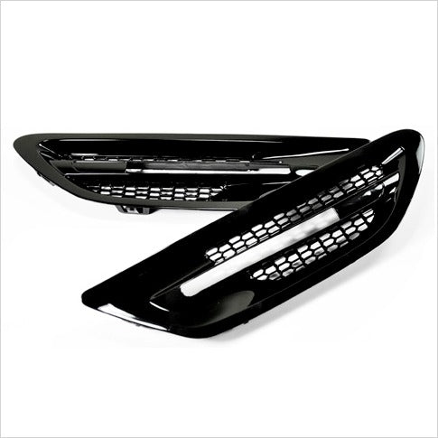 AutoTecknic Gloss Black Side Fender Vents BMW F10 M5