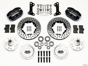 Wilwood Dynapro Dust-Boot Front Kit 11.00in Drilled 67-69 Camaro 64-72 Nova Chevelle