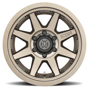 ICON Rebound Pro 17x8.5 6x5.5 25mm Offset 5.75in BS 95.1mm Bore Bronze Wheel