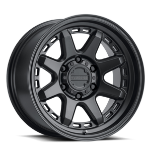 Raceline 947B Scout 17x8.5in / 6x139.7 BP / 18mm Offset / 106.1mm Bore - Satin Black Wheel