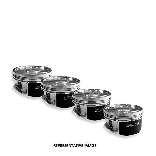 Manley Mazda 88mm +5mm Bore 9.5 CR Dish Type Platinum Series Extreme Duty Pistons w/Rings
