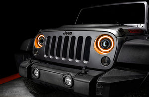 ORACLE Lighting 0718 Jeep Wrangler JK Oculus 7in Switchback BiLED Projector Headlights SEE WARRANTY