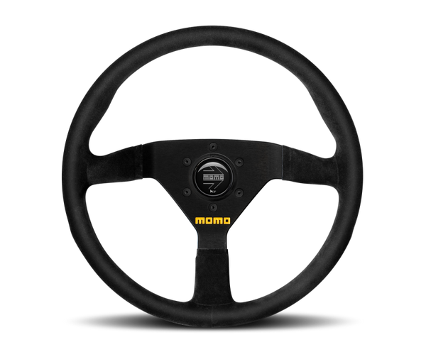 Momo MOD78 Steering Wheel 320 mm - Black Leather/Black Spokes
