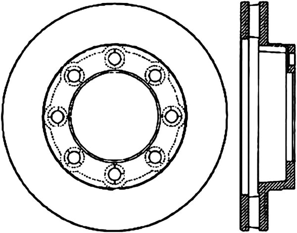 StopTech Slotted & Drilled Sport Brake Rotor