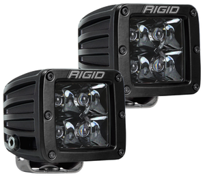 Rigid Industries D-Series Midnight Edition - Spot - Set of 2