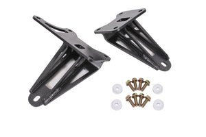 BMR 11-17 S197 Mustang Motor Mount Brackets - Black Hammertone