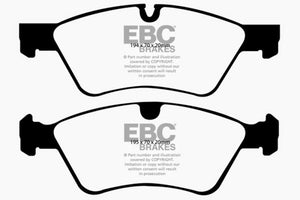 EBC 06 Mercedes-Benz E500 5.0 4-Matic Redstuff Front Brake Pads