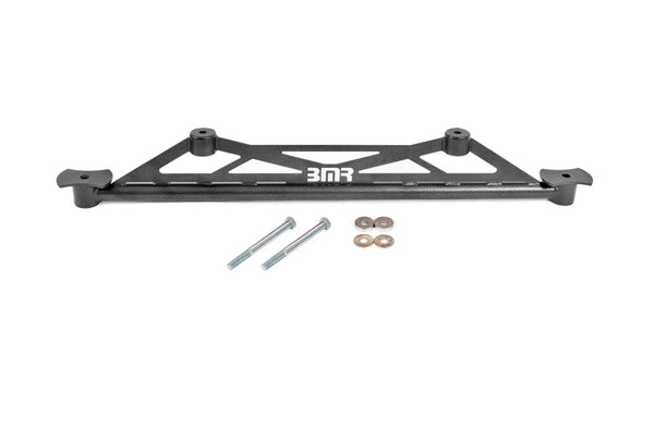 BMR 16-17 6th Gen Camaro Rear Of Rear Cradle Brace - Black Hammertone