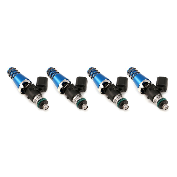 Injector Dynamics 1340cc Injectors - 60mm Length - 11mm Blue Top - 14mm Lower O-Ring (Set of 4)